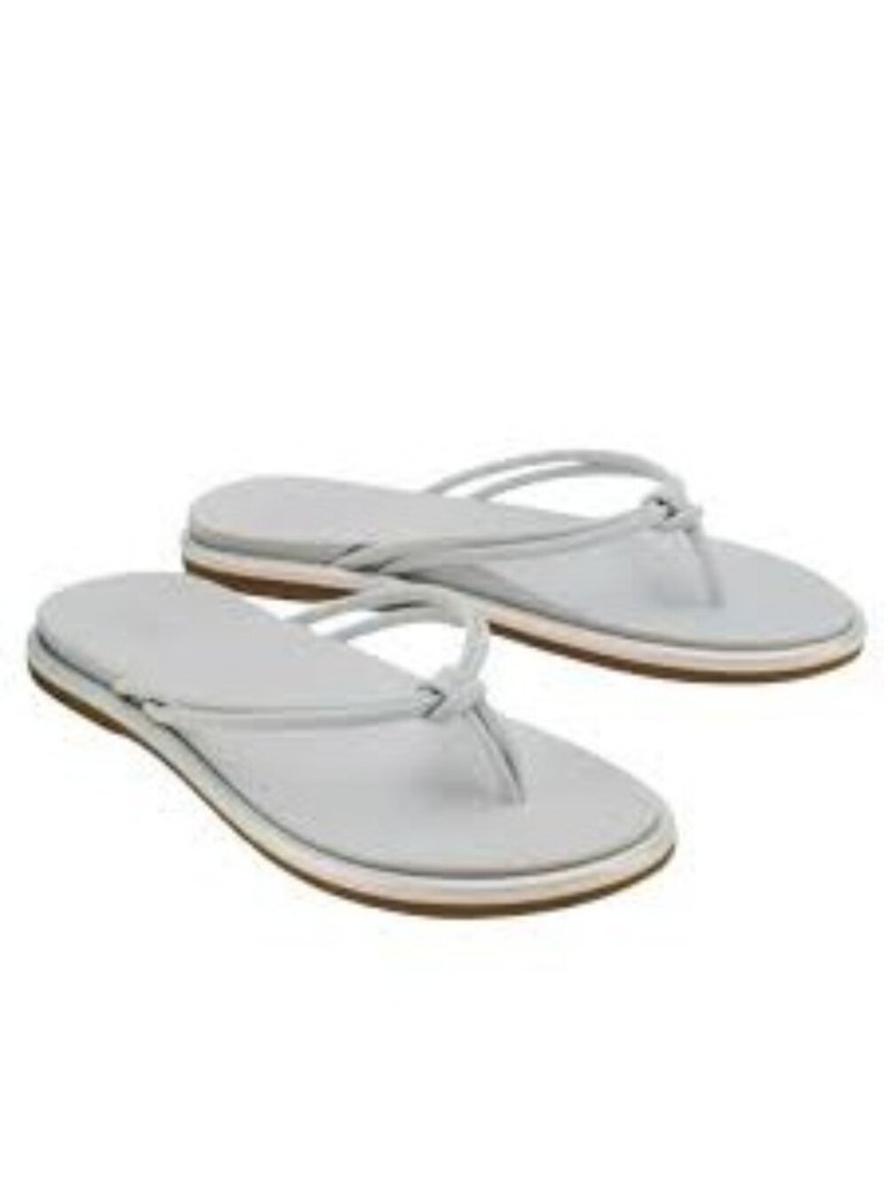 OLUKAI IRIDESCENT/VAPOR 'AKA KNOTTED STRAPS BEACH/POOL FLIP FLOP SANDALS 10 NWT